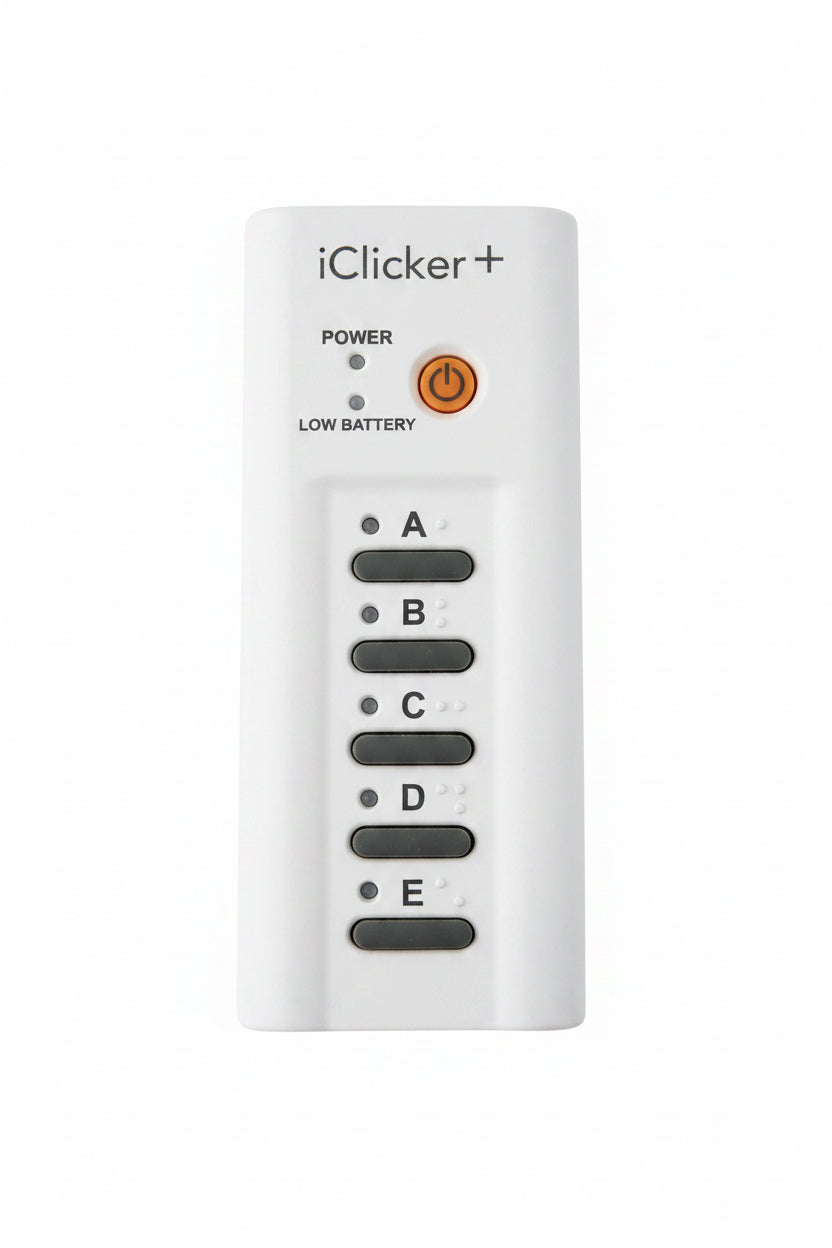 🎓 iClicker+ Classroom Remote – Fully Functional (Used for 1 Year)