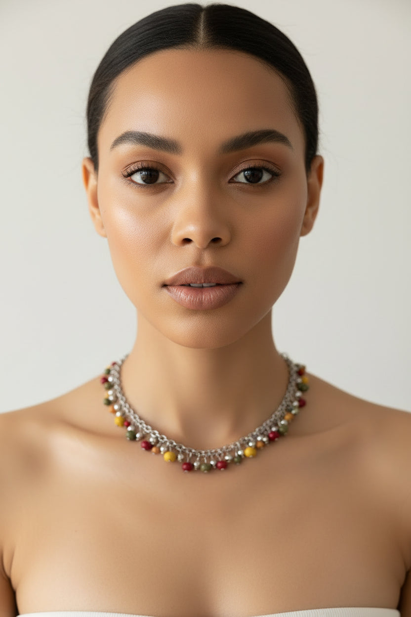 Paparazzi Multicolor Charm Beaded Necklace – Gently Used