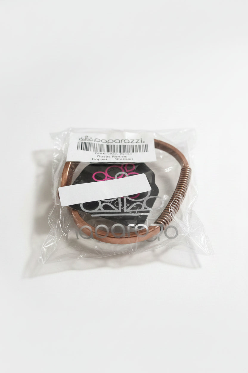 Paparazzi Copper Watch-Style Cuff Bracelet